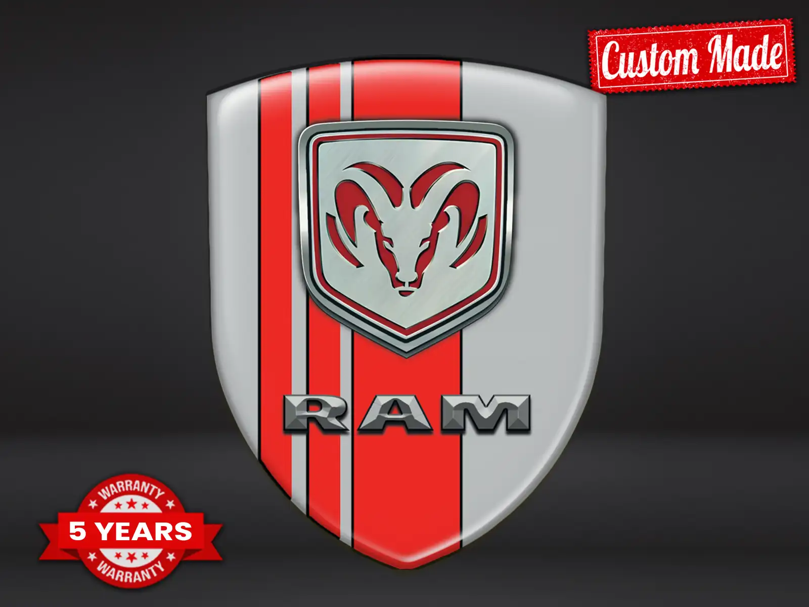 Dodge Logos Auto Alta Gama Resistentes Profesional Personalizable
